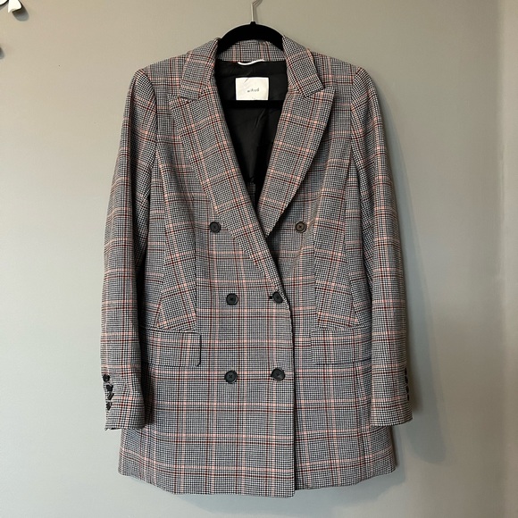 Aritzia Jackets & Blazers - Aritzia Wilfred New Margaux Blazer (Plaid) - Size 6